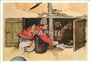 Seller image for Carte Postale Moderne P Brueghel Sie fuhren einander an der Nase for sale by CPAPHIL