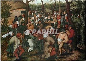 Bild des Verkufers fr Carte Postale Moderne Pieter Bruegel il Giovane Noce villageoise Grand Musee des Beaux Arts zum Verkauf von CPAPHIL