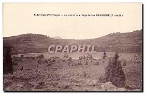 Bild des Verkufers fr Auvergne Carte Postale Ancienne Le alc et le village de la Cassiere zum Verkauf von CPAPHIL