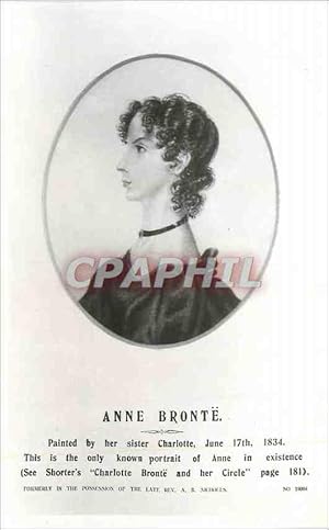 Carte Postale Moderne Anne Bronte See Sharter's Charlotte Bronte and her Circle