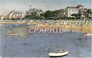 Seller image for Carte Postale Moderne Arcachon Gironde La Plage et le Casino for sale by CPAPHIL