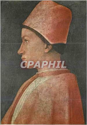 Bild des Verkufers fr Carte Postale Moderne Napoli Museo di Capodimonte Mantegna (1431 1506) Portrait zum Verkauf von CPAPHIL