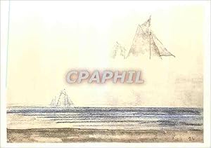 Bild des Verkufers fr Carte Postale Moderne Feininger Bateau zum Verkauf von CPAPHIL