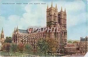 Bild des Verkufers fr Carte Postale Moderne Westminster Abbey from the North West zum Verkauf von CPAPHIL