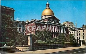 Carte Postale Moderne Boston Mass Souvenir Corp of America State House