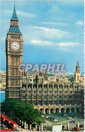 Imagen del vendedor de Carte Postale Moderne London Big Ben Westminster The Clock Tower is 318 feet high a la venta por CPAPHIL