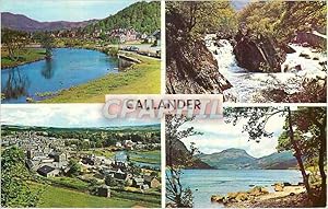 Imagen del vendedor de Carte Postale Moderne Callander River Teith From The Crags The Falls of Leny Loch Lubnaig a la venta por CPAPHIL