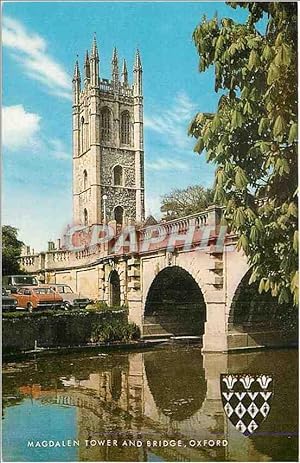 Carte Postale Moderne Magdalen Tower and Bridge Oxford