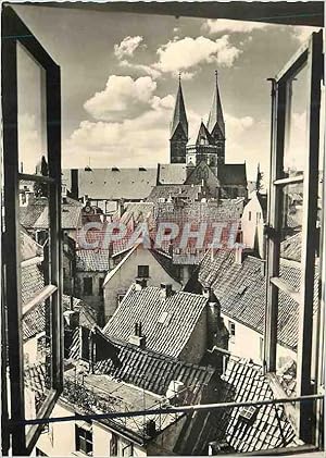 Carte Postale Moderne Bremen Blick Uber die Dacher der Altstadt auf den Dom