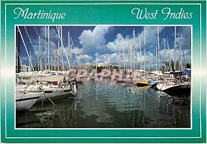 Carte Postale Moderne Martinique West Indies Bateaux