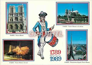 Immagine del venditore per Carte Postale Moderne Paris Notre Dame vue gnrale Revolution franaise 1789 1989 venduto da CPAPHIL