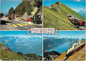 Image du vendeur pour Carte Postale Moderne Brienz Rothorn Bahn Funiculaire Train mis en vente par CPAPHIL
