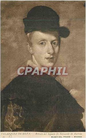 Bild des Verkufers fr Carte Postale Moderne Velazquez de Silva Museo Del Prado Madrid zum Verkauf von CPAPHIL