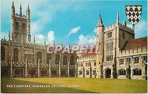 Carte Postale Moderne The Cloisters Magdalen College Oxford