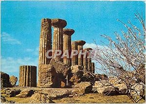 Seller image for Carte Postale Moderne Agrigento Temple d'Hercule for sale by CPAPHIL