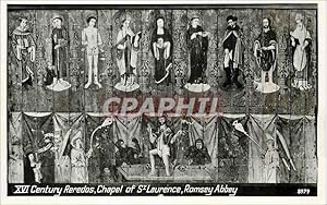 Carte Postale Moderne XVI Century Reredos Chapel of St Laurence Romsey Abbey