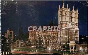 Bild des Verkufers fr Carte Postale Moderne Westminster Abbey Floodlit London zum Verkauf von CPAPHIL