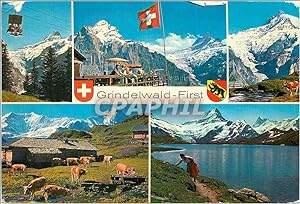 Imagen del vendedor de Carte Postale Moderne Grindelwald First a la venta por CPAPHIL