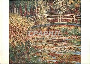 Seller image for Carte Postale Moderne Musee du Louvre (Ecole franaise) Claude Monet (1840 1926) Le Bassin aux Nympheas Rose for sale by CPAPHIL