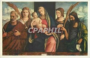 Bild des Verkufers fr Carte Postale Moderne giovanni bellini italian venetian madonna and child zum Verkauf von CPAPHIL