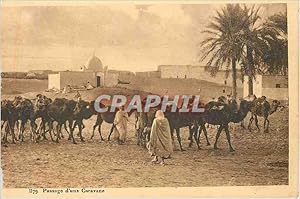 Image du vendeur pour Carte Postale Ancienne Passage d une caravane Afrique du Nord mis en vente par CPAPHIL