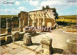 Seller image for Carte Postale Moderne Capharnaum Ruines d'une ancienne Synagogue for sale by CPAPHIL