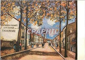Carte Postale Moderne Maurice Utrillo (1883) vue d'Anne (Rhone)