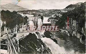 Carte Postale Moderne Genissiat (ain) vue d ensemble des ouvrages du grand barrage de genissiat
