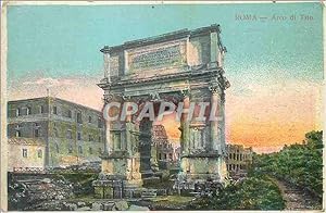 Carte Postale Ancienne Roma Arco du Tito