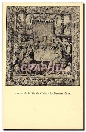 Immagine del venditore per Carte Postale Ancienne Collection monsieur French New York Art ancien Scnes de la vie du Christ La Derniere Cene venduto da CPAPHIL