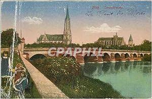 Carte Postale Ancienne Metz Cotenbrucke Le Pont des Morts