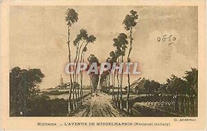 Carte Postale Ancienne Hobbema L Avenue de Middelharnis National Gallery