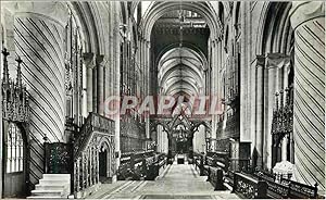 Carte Postale Moderne Durham Cathedral Choir and Throne looking West
