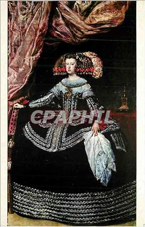 Seller image for Carte Postale Ancienne Museo Del Prado Velazquez La Reina Dora Mariana de Austria for sale by CPAPHIL