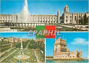 Bild des Verkufers fr Carte Postale Moderne Lisboa (Portugal) Places des Restaurateurs Tour de Belem zum Verkauf von CPAPHIL