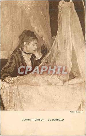 Bild des Verkufers fr Carte Postale Ancienne Berthe Morisot Le Berceau zum Verkauf von CPAPHIL