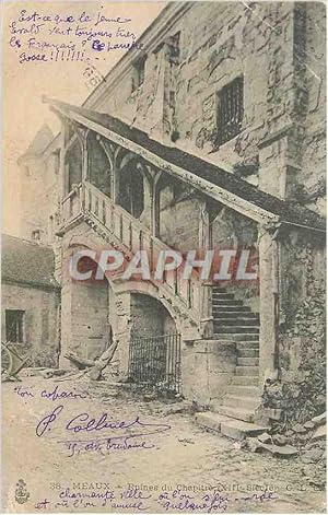 Carte Postale Ancienne Meaux Ruines du Chapitre (XIIIe Siecle)