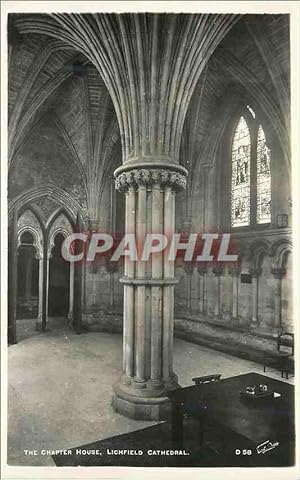 Carte Postale Moderne The Chapter House Lichfield Cathedral