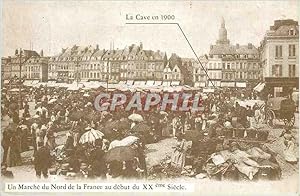 Carte Postale Moderne La Cave en 1900 Un Marche du Nord de la France au debut de XXeme Siecle