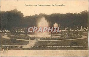 Bild des Verkufers fr Carte Postale Ancienne Versailles les Parterres le Jour des Grandes Eaux zum Verkauf von CPAPHIL