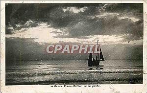 Carte Postale Moderne Berck Plage Retour de la Peche Bateau