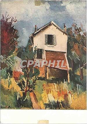 Imagen del vendedor de Carte Postale Ancienne Maurice de Wlaminck La maison a l'auvent a la venta por CPAPHIL