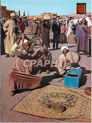 Bild des Verkufers fr Carte Postale Moderne Marruecos Tipico Typical Morocco Snake enchanter zum Verkauf von CPAPHIL