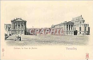 Image du vendeur pour Carte Postale Ancienne Chteau la Cour de Marbre Versailles mis en vente par CPAPHIL