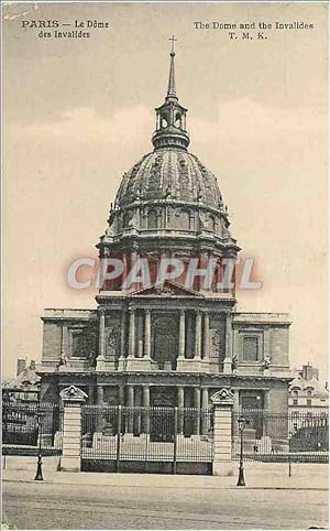 Carte Postale Ancienne Paris Le Dome des Invalides