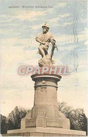 Image du vendeur pour Carte Postale Ancienne Lausanne Monument Guillaume Tell mis en vente par CPAPHIL