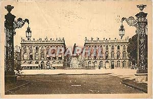 Bild des Verkufers fr Carte Postale Ancienne Nancy Place et Statue de Stanislas zum Verkauf von CPAPHIL