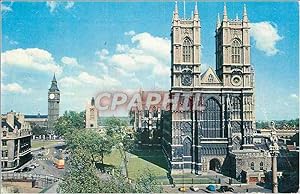 Image du vendeur pour Carte Postale Moderne Westminster Abbey London A fine example of Early English architecture Founded by King Edward the Confessor (c 1049 6 mis en vente par CPAPHIL