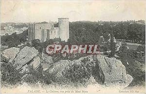 Bild des Verkufers fr Carte Postale Ancienne Falaise Le Chteau vue Prise du Mont Myra zum Verkauf von CPAPHIL