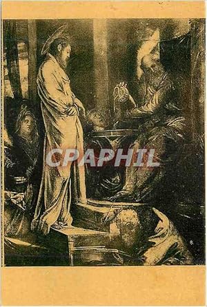 Seller image for Carte Postale Moderne Tintoret (Jacopo Robusti dit il Tintoretto ou le) Jesus devant Pilate for sale by CPAPHIL